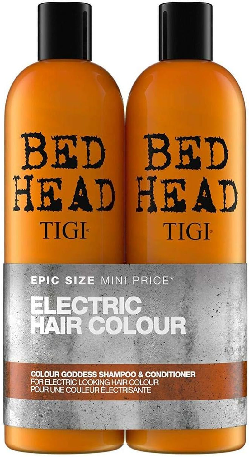 Bed Head Color Goddess Duo Pack for Colored Hair - 750ml Shampoo and 750ml Conditioner